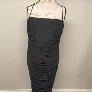 Venus Ruched Bodycon Side Slit Dress